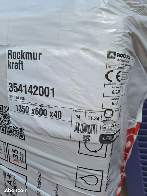 Laine de roche 40mm - Rockwool rockmur (image 5)
