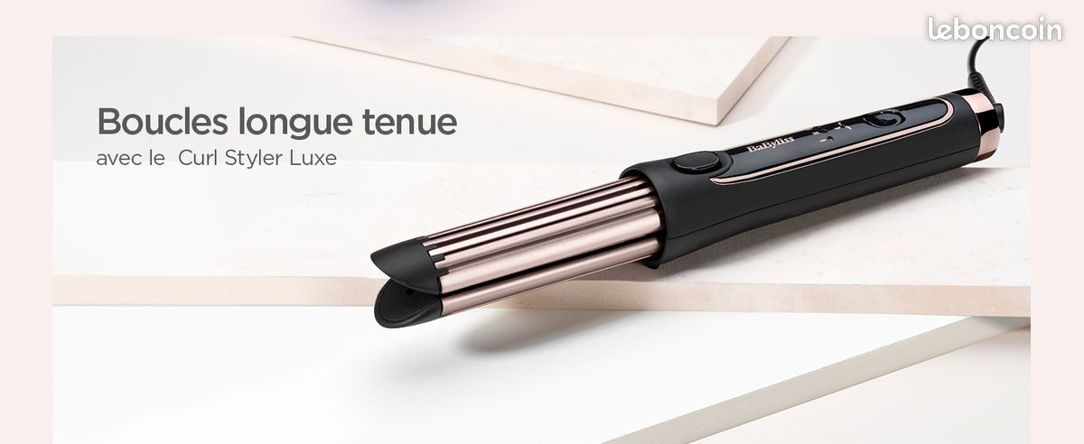 💁‍♀️ Boucleur BaByliss Curl Styler Luxe – Fer à boucler ✨ (image 4)