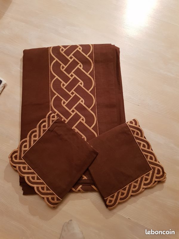 Drap et taies lit 140 (image 1)