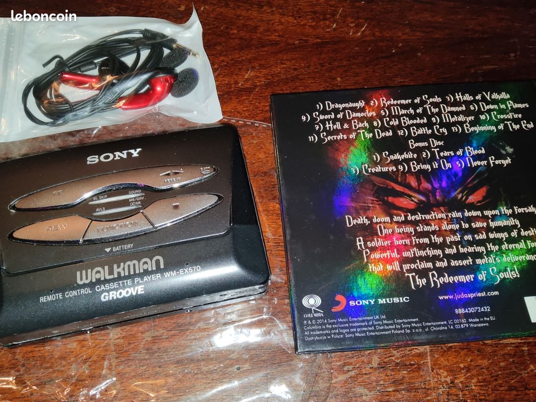 Walkman SONY WM-EX570 + télécommande SONY - Photo, audio & vidéo