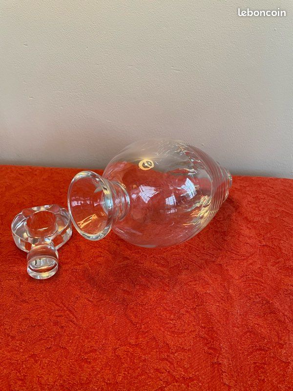 Carafe Lalique en cristal signée collection Rambouillet - Arts de la table