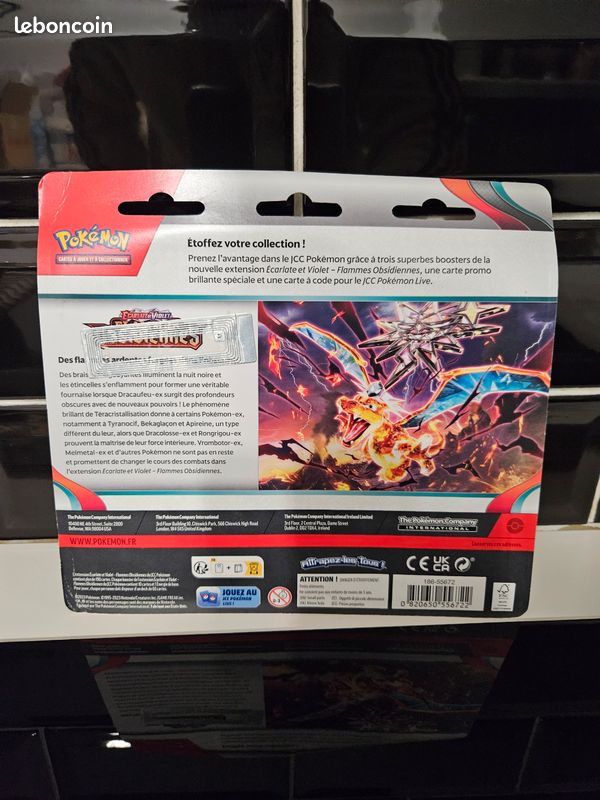 Tripack EV3 – Flammes Obsidiennes