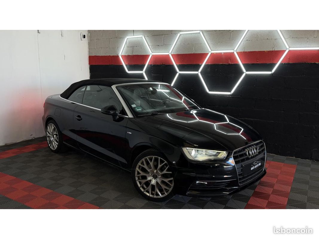 AUDI A3 Cabriolet 1.8 TFSI - 180 - BV S-Tronic 7 8V CABRIOLET S Line PHASE 1 (image 2)