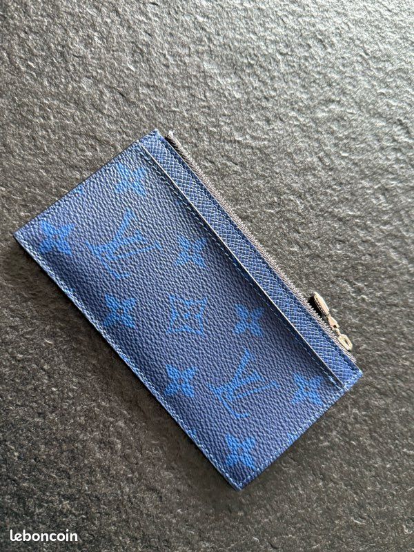 Porte monnaie et porte carte Louis Vuitton avec facture