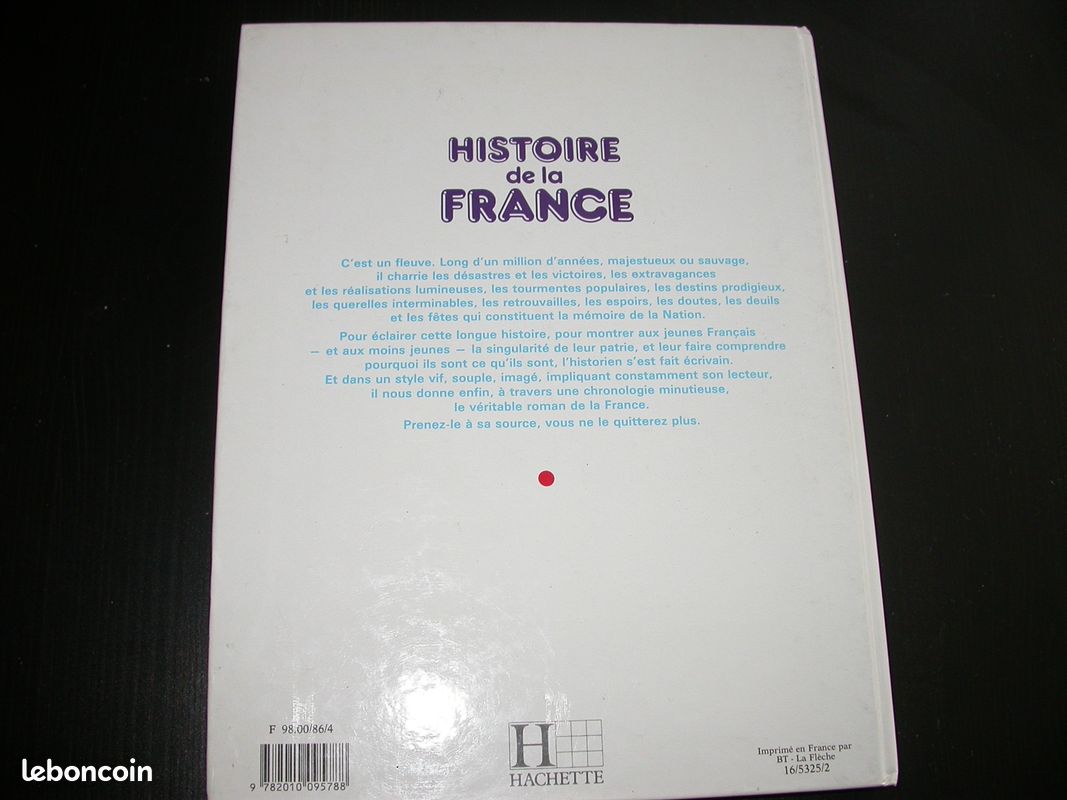 Livre - Histoire de France, Hachette (image 3)