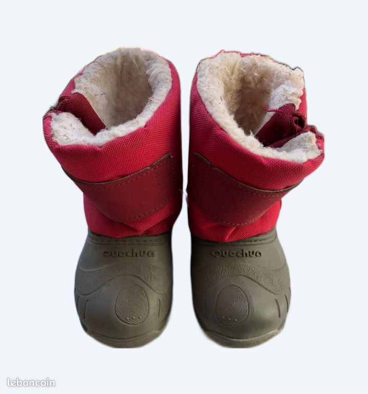 Vend bottes fourrées Décathlon taille 20/21 Chaussures