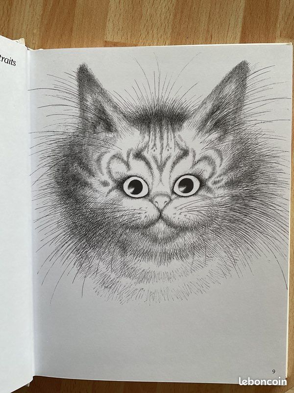 Carte postale  Chats au port Albert Dubout