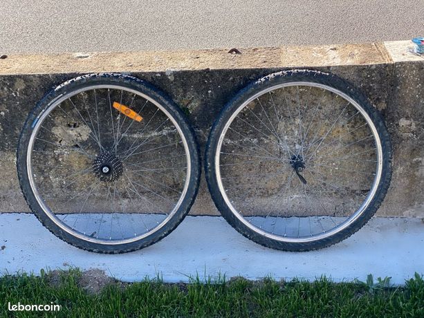 Roue arrière 26 "ATB Alu-Black Moyeu de frein FAVORIT