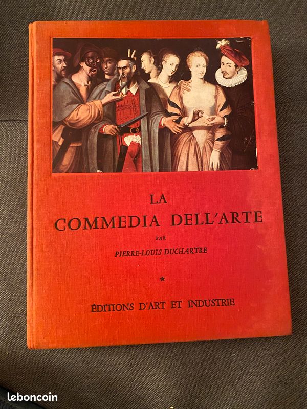 LA COMMEDIA DELL-ARTE par PIERRE LUIS DUCHARTRE (image 1)