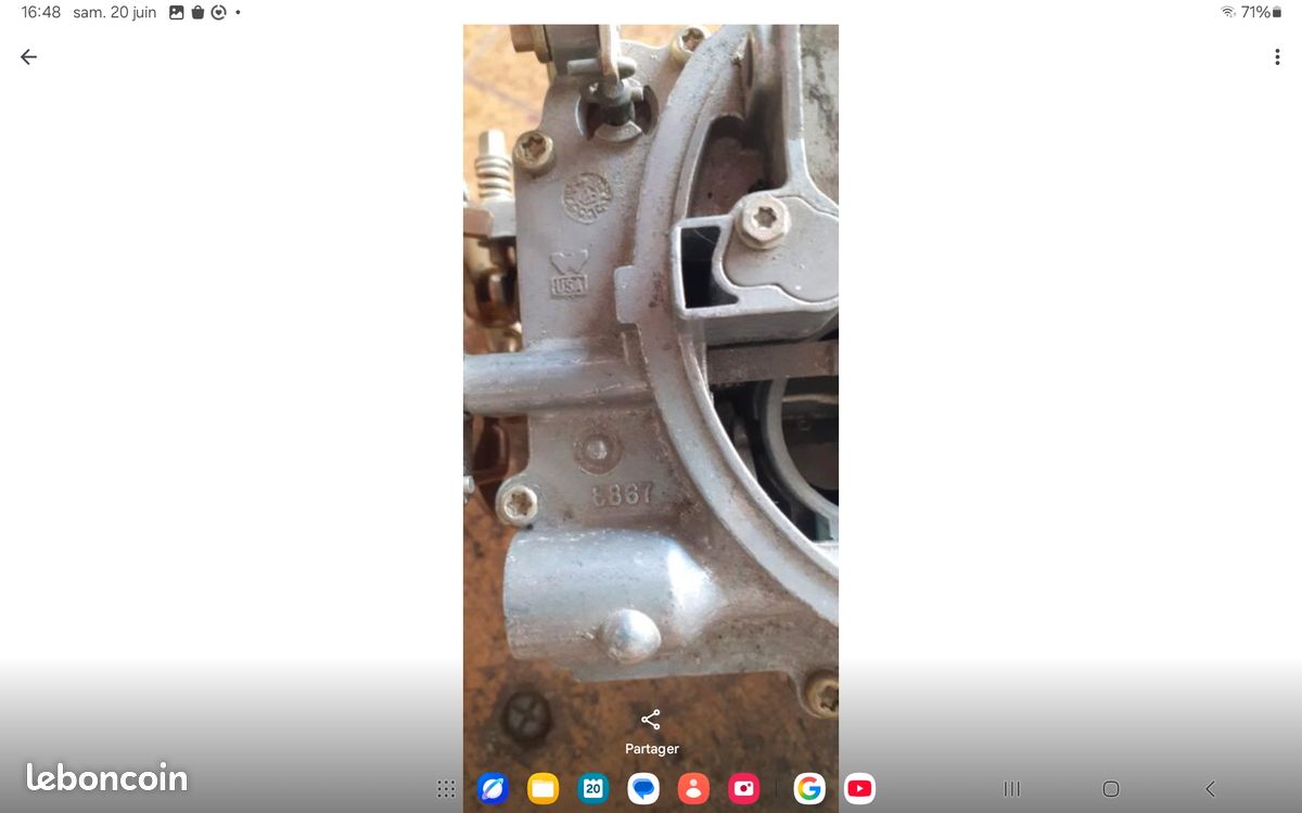 Carburateur Edelbrock 4 corps pour V8 américain (image 3)