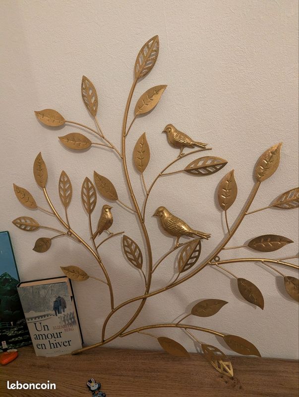 Déco murale oiseaux feuillage (image 2)