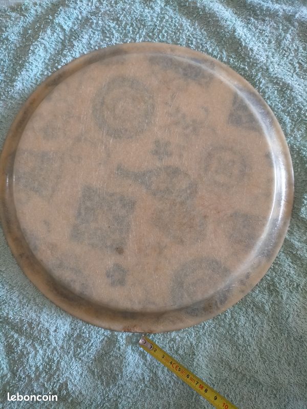 Plateau rond fibre de verre manover (image 3)