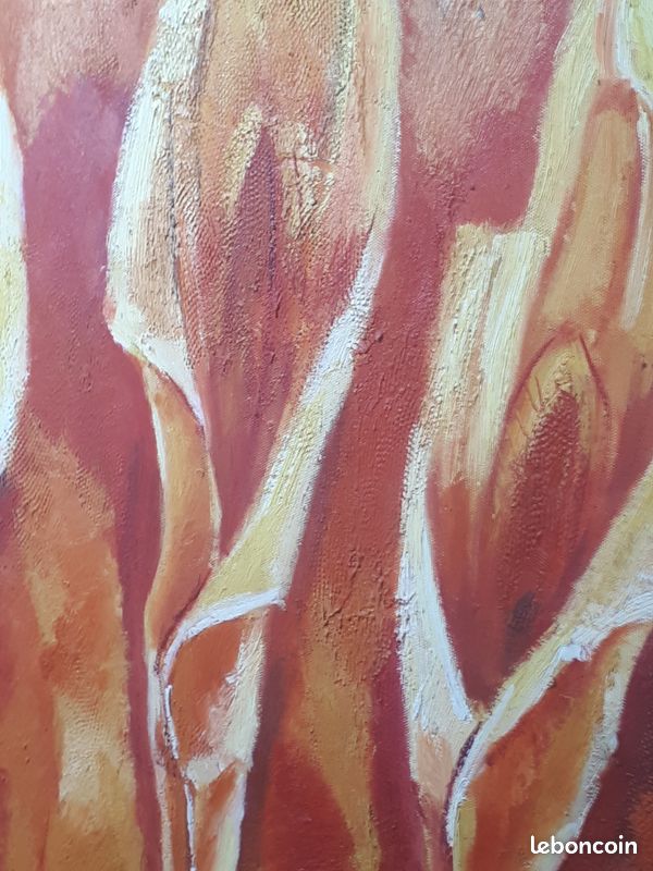 Huile sur toile 100x73cm (image 3)