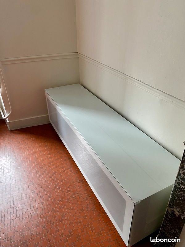 Meuble tv verre Munari Modena (image 1)