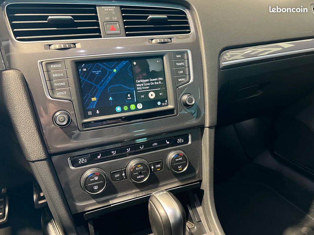 VOLKSWAGEN GOLF ALLTRACK 2.0 TDI 184 4MOTION DSG6 – BVA – 2017 – 183 000 km – SIEGES CHAUFFANTS – CARPLAY – ENTRETIEN A JOUR (image 11)