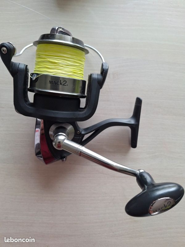 Moulinet Vintage Kmart Sportfisher 2100 Noir - Pêche Eau Douce, Fabriqué En Corée