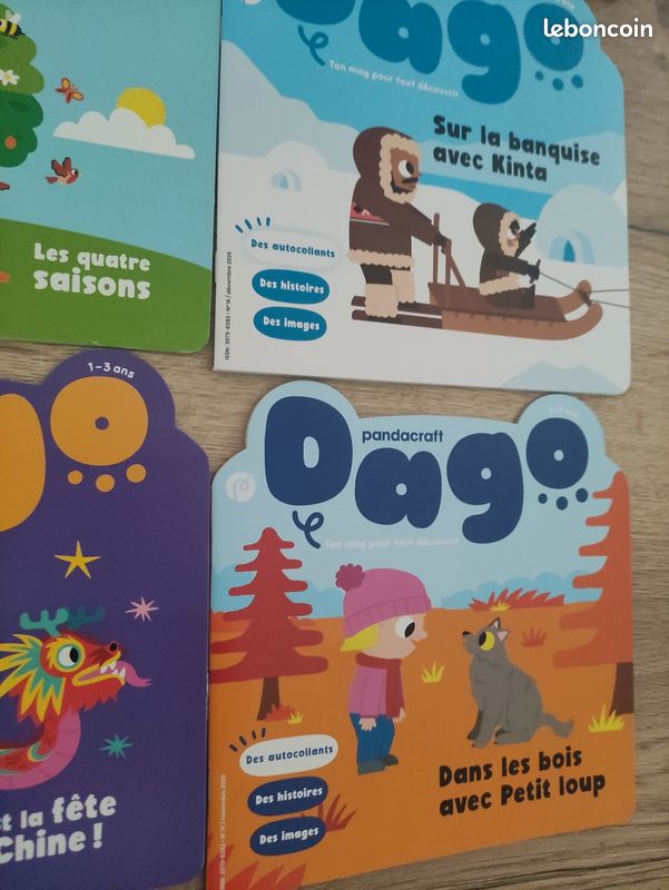 Lot de 12 livres pandacraft 1 a 3 ans (image 5)