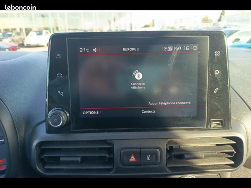 Citroen Berlingo Van M 650kg BlueHDi 100ch S&S Cabine Extenso 3 places Pack Driver Connect (image 19)