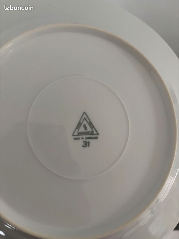Service porcelaine de Limoges Doré (image 4)