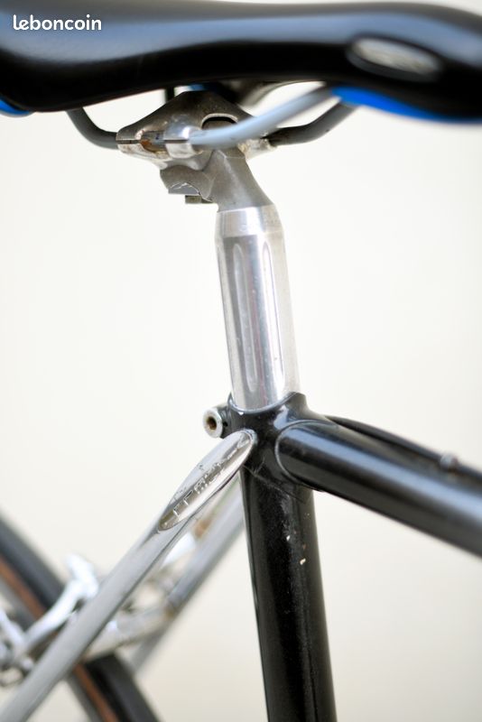 Cadre Vélo De Course Spinella En Acier - Italien - Groupe Campagnolo Super Record - Occasion