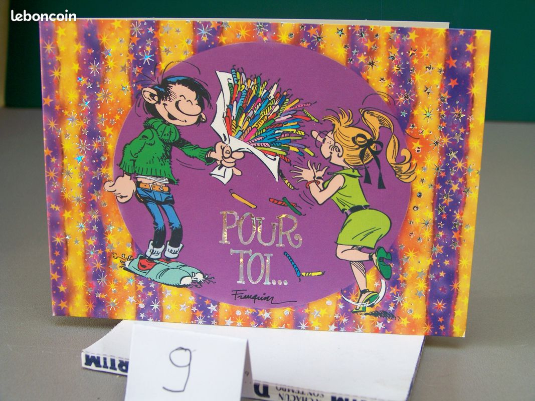 Cartes postales doubles Gaston Lagaffe 2003_2 (image 10)