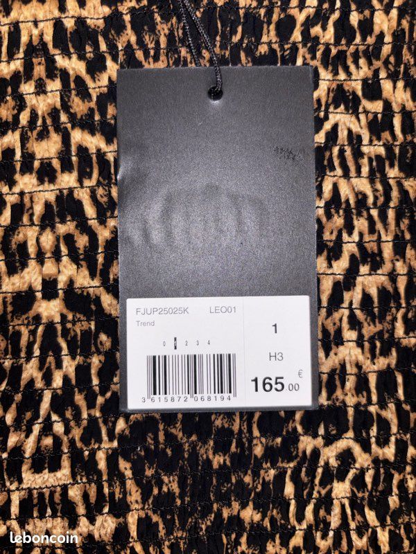 The Kooples Jupe courte léopard (taille 1 - S) (image 3)