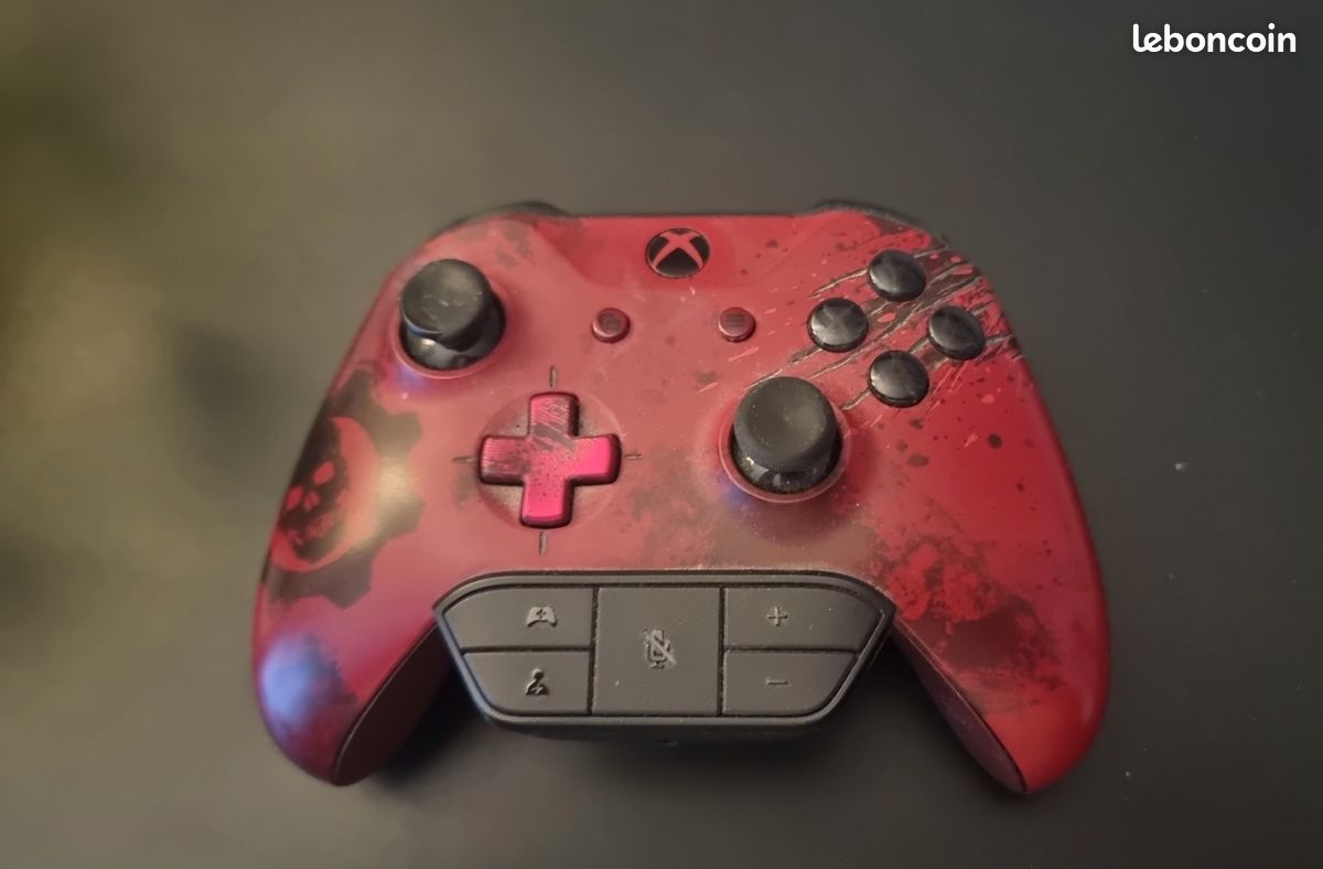 Console Xbox One Limited Edition Gears Of War 4 - 2To - Rouge - Comme Neuve