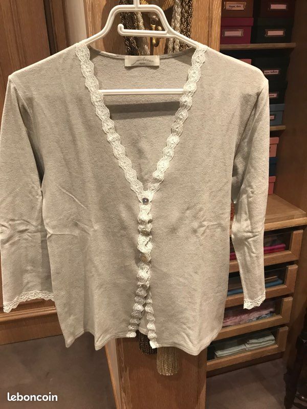 Cardigan + bustier (image 7)