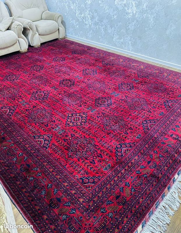 Grand tapis afghan (image 2)