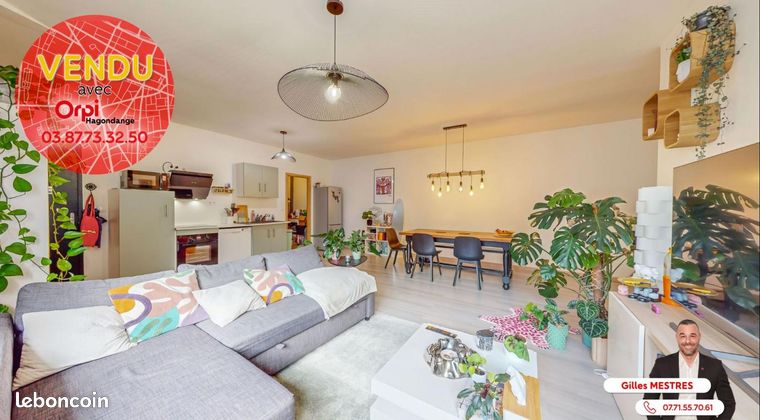 Appartement 4 pièces 75 m²