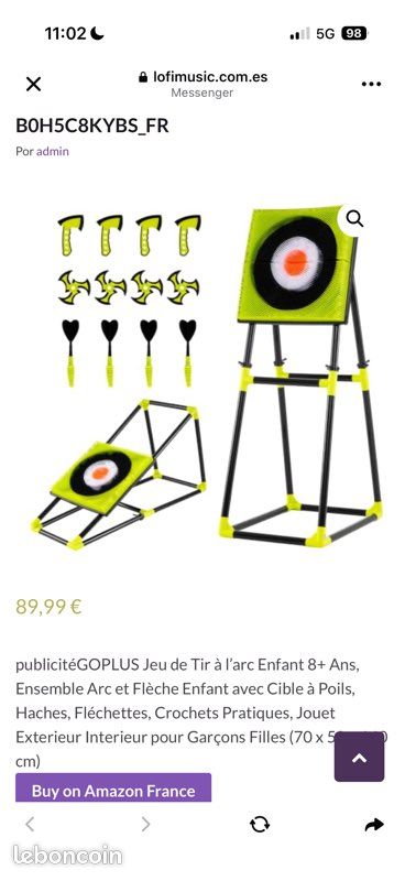 Vend cible de jeux enfant (image 1)