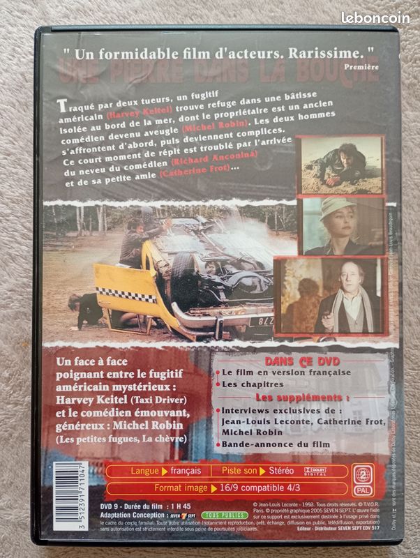 DVD une pierre dans la bouche (image 2)