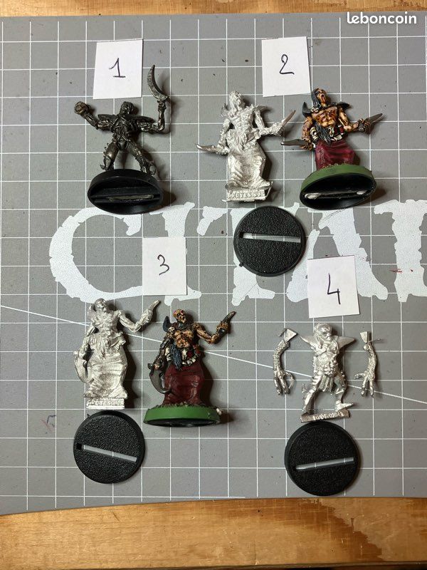 Drukhari grotesques métal / Lot ou à la pièce (image 1)