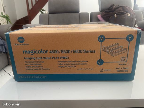 Kit Toner Konica Minolta Magicolor 4600 (M/Y) - Original A0DKJ51 - Neuf