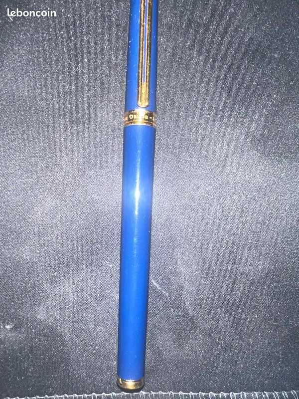 Stylo Plume Vintage Bermond - Plume En Or 14 Carats, Système à Levier, Occasion - Objet D'écriture Ancien Et De Collection