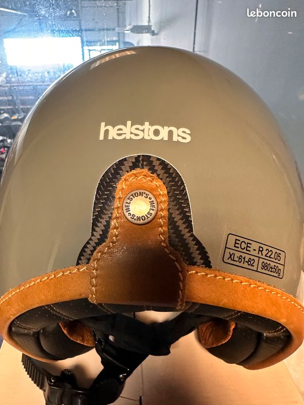 Casque jet helstons (image 3)