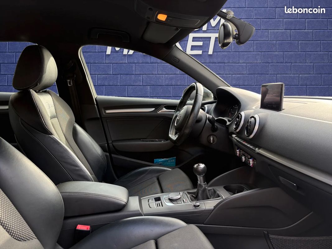 AUDI A3 Sportback 1.2 TSI 110ch S-Line - Radar Arrière - Phares LED (image 10)