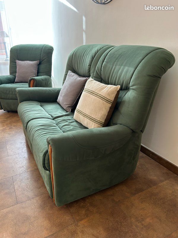 Canapé + fauteuil (image 2)