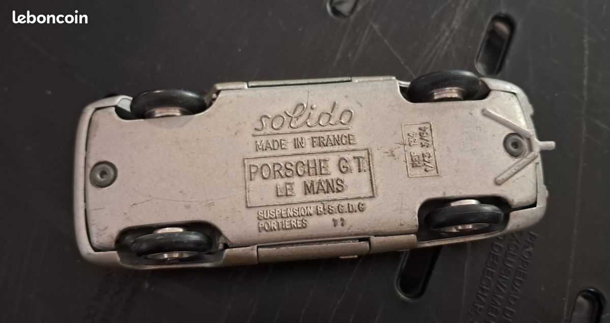Jouet Ancien Solido Brosol Porsche GT Le Mans 134 - 1/43, Année 1970, Collection