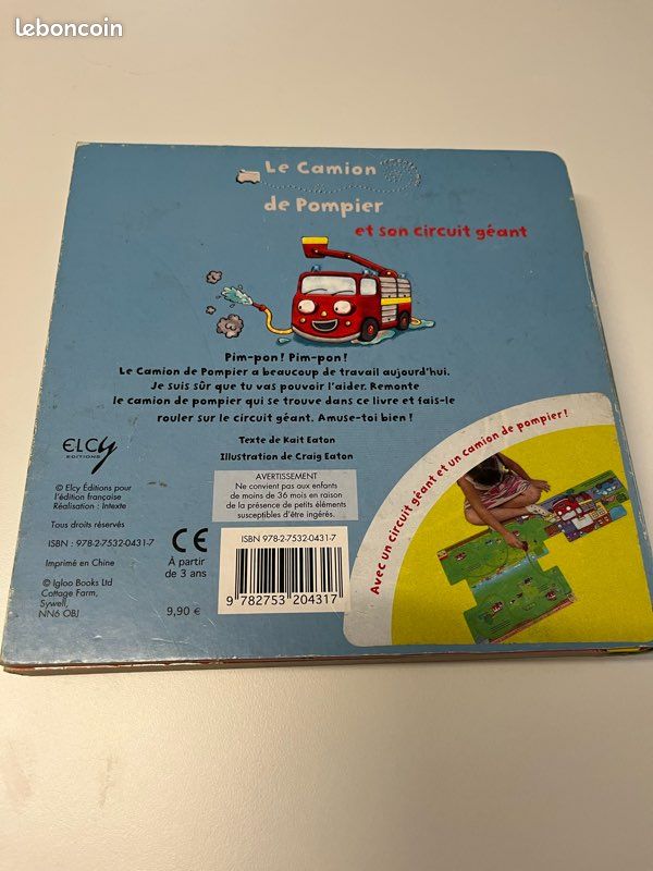 La camion de pompier livre (image 2)