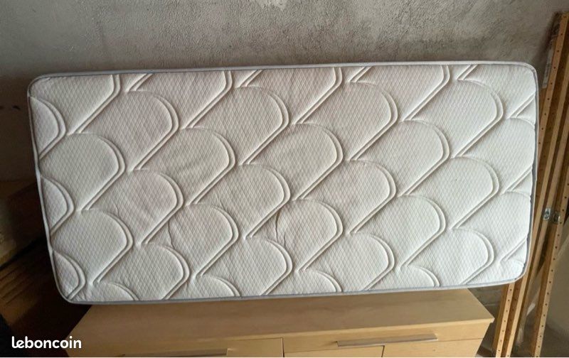 Ensemble matelas et sommier (image 1)