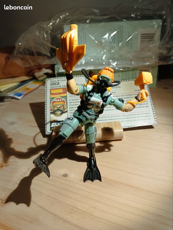 1986 G.I. Joe General Hawk 100% Complete with file card