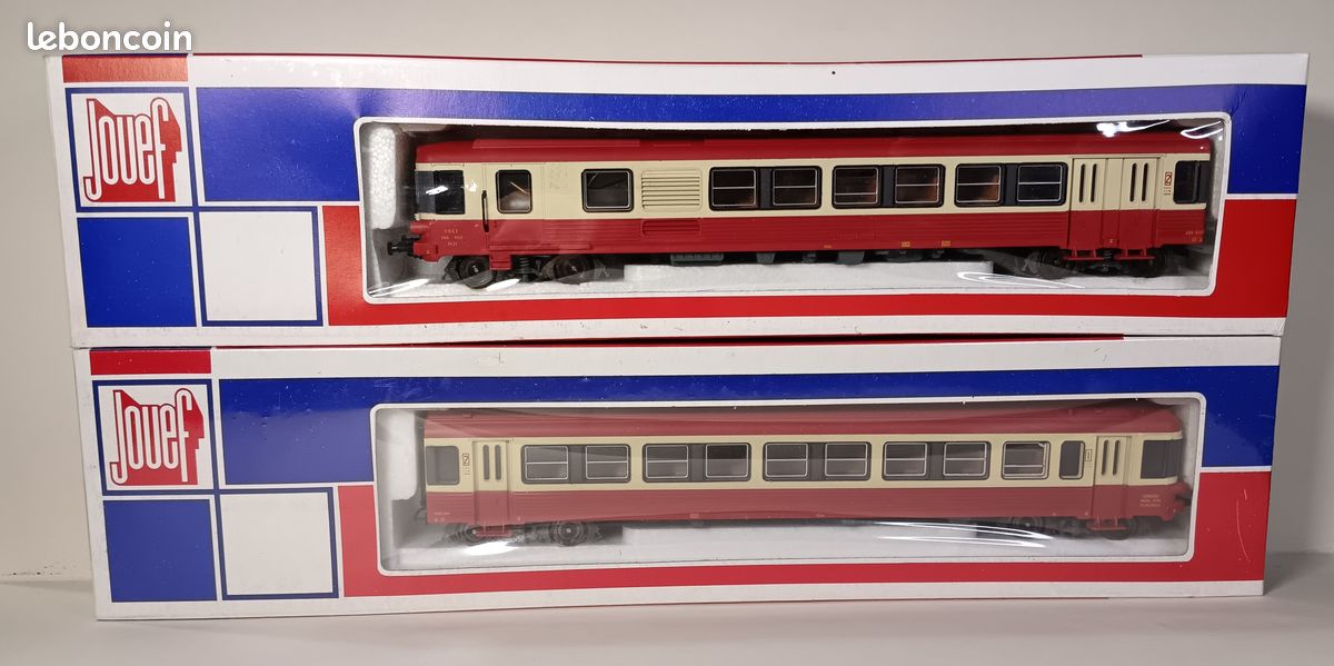 Autorail Jouef Ho – EAD Caravelle – Modélisme Ferroviaire – Occasion