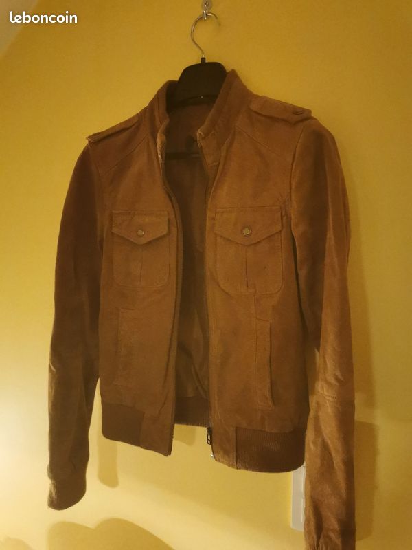 Blouson en peau (image 1)