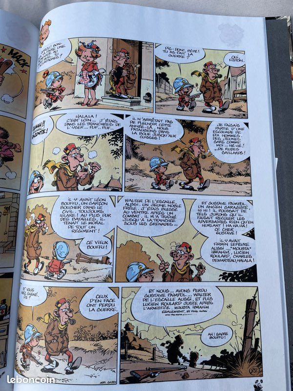 BD le petit spirou dis Boujour a la dame N’1 (image 6)