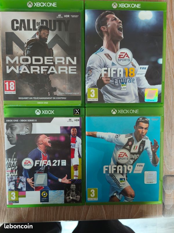 Jeux Xbox One FIFA / Call of Duty (image 1)