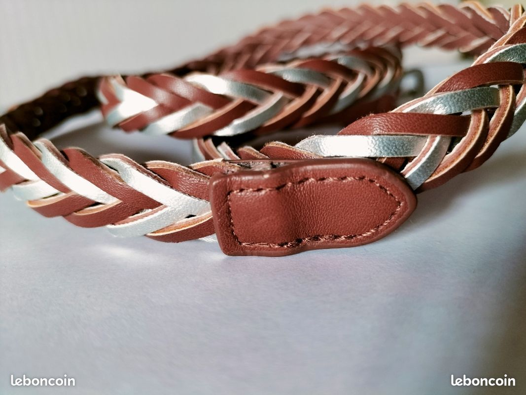 Ceinture tressée 100 cm (image 4)