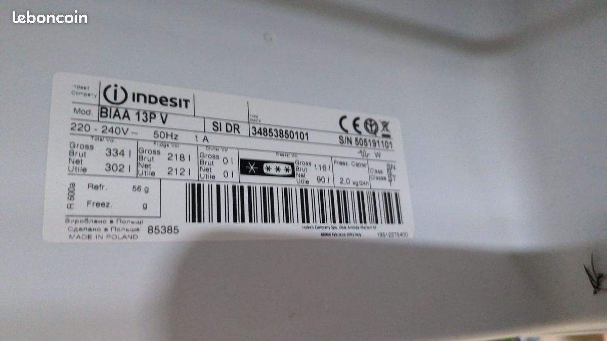 Refrigerateur/congelateur (image 6)