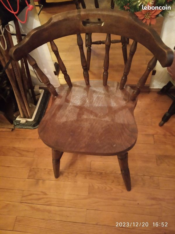 Fauteuil bois (image 1)