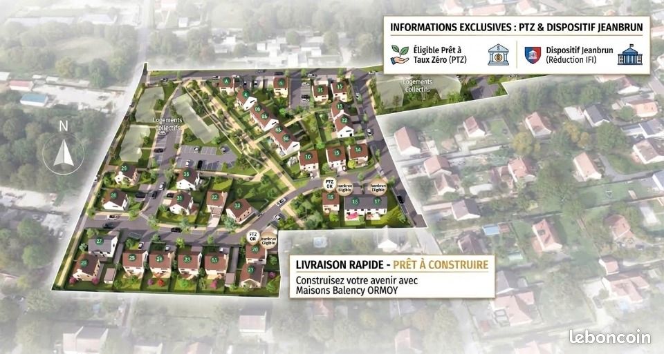 Terrain 205 m² · à Longpont-sur-Orge · 140 000 €